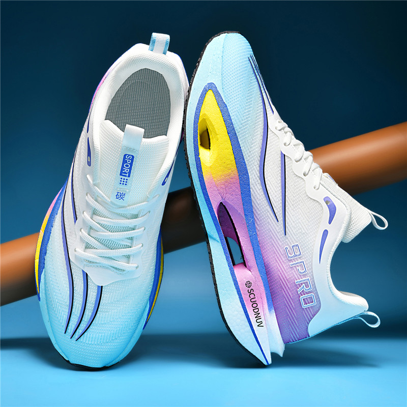 Carbon Plate Marathon Racing Shoes - Nouvelles chaussures de course pour femmes,